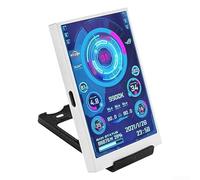 3.5 Inch IPS Type-C Mini-Monitor With Single Cable Setup, 360° Horizontal Vertical Rotation, Adjustable Brightness Display For Windows Systems(White)