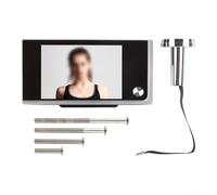 3.5 Inch LCD Digital Door Camera Viewer, 720P HD Smart Video Doorbell with 120 Degree Wide Angle Lens, Zinc Alloy Frame for Continuous Monitoring Enhanced Home Safety