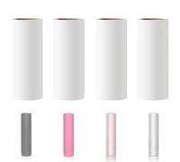 3.5 inch Mini Lint Roller Refills Compatible with Flint Classic Retractable Mini Lint Rollers Travel Size 3-1/2 Width Lint Roller Refills Pack of 4 Rolls 40 Sheets Each Roll Total 160 Sheets