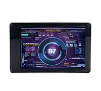3.5 Inch PC Sensor Panel Display,Computer Temp Monitor, Mini Screen Temperature Display PC CPU Data Monitor for PC CPU RAM Data, 360 Degree Rotation Sub Screen for Computer Case, Computer Temp Mo