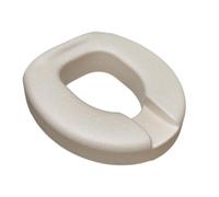 3.5-Inch Waterproof Universal Soft Toilet Seat Riser, Seniors Elevated