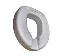 3.5-Inch Waterproof Universal Soft Toilet Seat Riser, Seniors Elevated