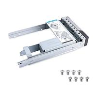 3.5" inch X7K8W 0X7K8W SAS SATA Hard Drive HDD Tray Caddy Compatible with Dell 14th Gen 14 G14 R640 R740 R740xd R840 R940 R440 R540 PowerEdge Server (1PCS 3.5" HDD Tray+2.5" Conversion Bracket)