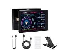 3.5" IPS USB Mini Screen Computer Temp Data Monitor Display Type-C Sub Screen for PC ARGB Computer Case Secondary Screen