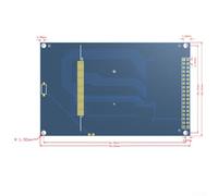 3.5" LCD Display Module 480x320 with IPS Screen and Touch Function, 16-bit Parallel/SPI/I2C Interface, for SD Card Slot, for Arduino for Raspberry Pi