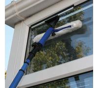 3.5 m Telescopic Window Cleaner Kit Window Cleaning Equipment Squeegee Soft Head by BeNeLux