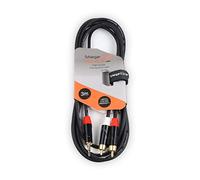 3.5 mini stereo jack to twin male RCA Phono plugs