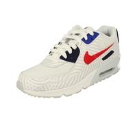 Nike Childrens Unisex Air Max 90 Gs White Trainers - Size UK 4.5
