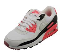 (3.5) Nike Air Max 90 Womens Fashion Trainers in White Pierre