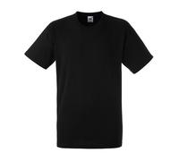 3 & 5 Pack Fruit Of The Loom Mens Heavy Cotton T Shirt Plain Casual Crew Tee