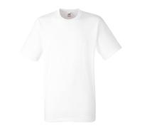 3 & 5 Pack Fruit Of The Loom Mens Heavy Cotton T Shirt Plain Casual Crew Tee