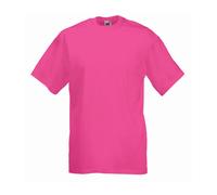 Fruit of the Loom Men's 100% Cotton Plain Tee T-Shirts – 3 & 5 Pack