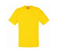 Fruit of the Loom Men's 100% Cotton Plain Tee T-Shirts – 3 & 5 Pack