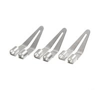 3/5-Piece Smooth Head for Plastic Welding and Soldering Iron Repair Tool, Metal Replacement Tip for Car Bumper, Fender, Motorcycle Panel and Washing Machine