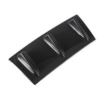 3/5 Shark Fin Car Rear Bumper Lip Diffuser Spoiler Sticker Protector Decoration Modified Anti-Collision Rear Roof Spoiler(3Fin)