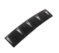 3/5 Shark Fin Car Rear Bumper Lip Diffuser Spoiler Sticker Protector Decoration Modified Anti-Collision Rear Roof Spoiler(5Fin)
