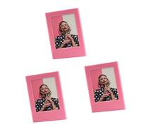 3.5" Snapshot Photo Frame Holder Adjustable Refrigerator Wall Decor and ABS Photo Frame