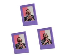3.5" Snapshot Photo Frame Holder Adjustable Refrigerator Wall Decor and ABS Photo Frame