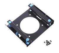 3.5" to 5.25" Internal Hard Disk Drive Mounting Bracket Rubber Stand Shock Reducing Silicone Pad Built-in Drive Bay Mount Mounting Bracket