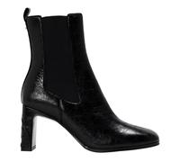 (3.5 UK, Black) Diesel Womens/Ladies Giove Textured Block Heel Chelsea Boots