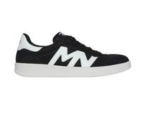 (3.5 UK, Black) Skechers Womens/Ladies Wavy Low Cut Logo Trainers
