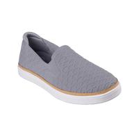 (3.5 UK, Grey) Skechers Womens/Ladies Coast Drive Textured Loafers