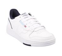 (3.5 UK, White/Navy) Reebok Unisex Adult Phase Court Suede Trainers