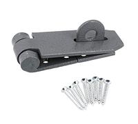 3.5" x 1.5" (89 x 38mm) Hasp and Staple Security Garage Shed Gate Door Latch Lock