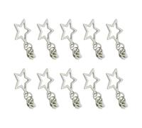 #3# 5 Zipper Pulls for Nylon Coil Zippers 10Pcs Metal Zippers Sliders for Luggages Purses Bags Zipper Head Replacement Handle Mend Fixer