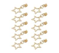 #3# 5 Zipper Pulls for Nylon Coil Zippers 10Pcs Metal Zippers Sliders for Luggages Purses Bags Zipper Head Replacement Handle Mend Fixer