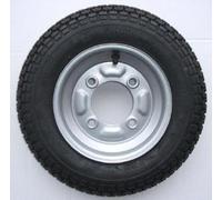 3.50 x 8 inch trailer wheel and tyre with 4 ply tyre and 115mm PCD. To fit these trailers only Erde 102 and Maypole MP6810 Pt no. LMX777 PLEASE DO NOT BUY UNTIL YOU HAVE CHECKED YOUR PCD