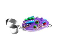 3.5cm Ray Frogs Crankbait PVC Lures Soft Frogs Baits For Blackfish Fishing Lures With Double Hook & Shallow Water Baits