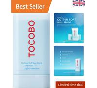 3.5g Cotton Soft Sun Stick | Water-Resistant SPF 50+ for All Skin Types