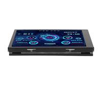3.5in Computer Temp Monitor with Small Screen IPS Full View Display for AIDA64 PC CPU RAM Hard Disk Data, Real Time Data Monitoring, Suitable for Tech Enthusiasts and PC Gamers,