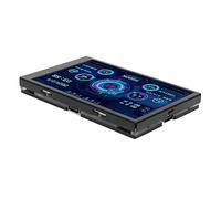 3.5in IPS USB Mini Screen, AIDA64 PC CPU RAM Data Temperature Monitor, Computer Temp Monitor PC Sensor Panel Display for AIDA64 PC CPU RAM Hard Disk Data Monitor (Black)