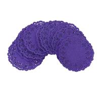 3.5inch Colored Flower Lace Round Paper Doilies Placemat Craft Doyleys Wedding Birthday Tableware Decoration 100pcs Paper Coasters