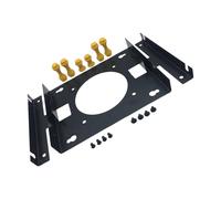 3.5inch Front Bay Mounting Internal Hard Disk Drive Bracket Shock Absorption Replacement for Desktop Computer Computer Case Frame