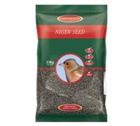 3.5kg Niger Seed - Premium All-Year Wild Bird Garden Seed - High Oil Content - Nutrient-Rich - Attracts Colorful Species