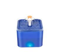 3.5L Automatic Pet Feeder WiFi APP Smart Timed Dosing Feeder Cat Dog Food Dispenser 2L Auto Drink Fountain Water Feeder Cat Bowl(Blue)