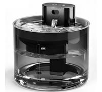 3.5L Cat Water Fountain for Drinking: Wireless Cat Water Fountain with Motion Sensor, 5000mAh Ultra-Quiet Battery Operated Pumpless Pet Water Dispenser with Stainless Steel Tray