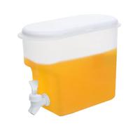 3.5L Drinks Dispenser, Refrigerator Juice Water Pitcher, Fruit Infusing Water Dispenser Container with Tap, Cold Drink Juice Beverage Jug, and Elegant Refrigerator Beverage Bucket