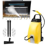 3.5L High - Temp Steam Engine Cleaner: 3000W High - Pressure Multi - Use Steam Washer, w/Continuous Steam, 6 Accessories & 40 - sec Heat - Up for Home, Car Washing & AC Cleaning Yellow