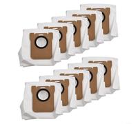 3.5L Nonwoven Dust Bags for Robot Vacuum Cleaner X10 X10+ X20+ X20 Pro X20 Max M30 M30 Pro M30S M40 1S 2 Supporting Extended Use Between Replacements (10 PACK)