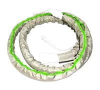 3.5m Dust Extractor Hose Sleeve Fits For Festool Vacuum D32 mm Hose Cover - Grey & Green Color - Only Sleeve. (Without Wire and Hose)