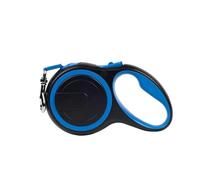 3/5M Pet Leash ，Compatible For Small Medium Dogs Durable Nylon Retractable Dog Walking Leads Automatic Extending Puppy Rope(Black Blue,8M 50KG)