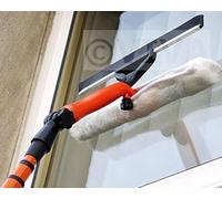 3.5M TELESCOPIC WINDOW CLEANER KIT WINDOW CLEANING EQUIPMENT SQUEEGEE SOFT HEAD