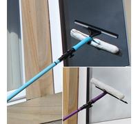 3.5M Telescopic Window Cleaner KIT Window Cleaning Equipment Squeegee Soft Head Available in SEA Blue & Pruple by BeNeLux