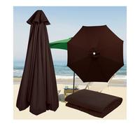 3.5m toile pour parasol à mât centra 8 Ribs replacement | range off colours,Outdoor Garden Brolly replacement Umbrella Cover