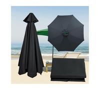 3.5m toile pour parasol à mât centra 8 Ribs replacement | range off colours,Outdoor Garden Brolly replacement Umbrella Cover