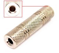kenable 3.5mm 3.5 mm Jack Coupler Joiner Stereo Headphone Jack Adapter Metal